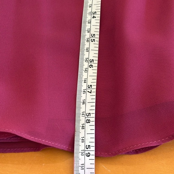 Azazie raspberry red bridesmaid sleeveless maxi dress - Picture 11 of 12